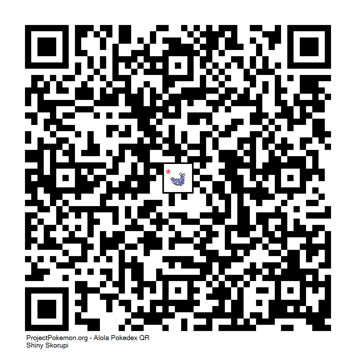 Cdigo QR de Skorupi variocolor